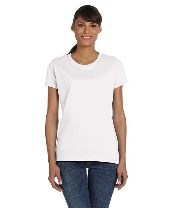 Boutique style L3930R - Fruit of the Loom Ladies 5 oz. HD Cotton™ T-Shirt | White