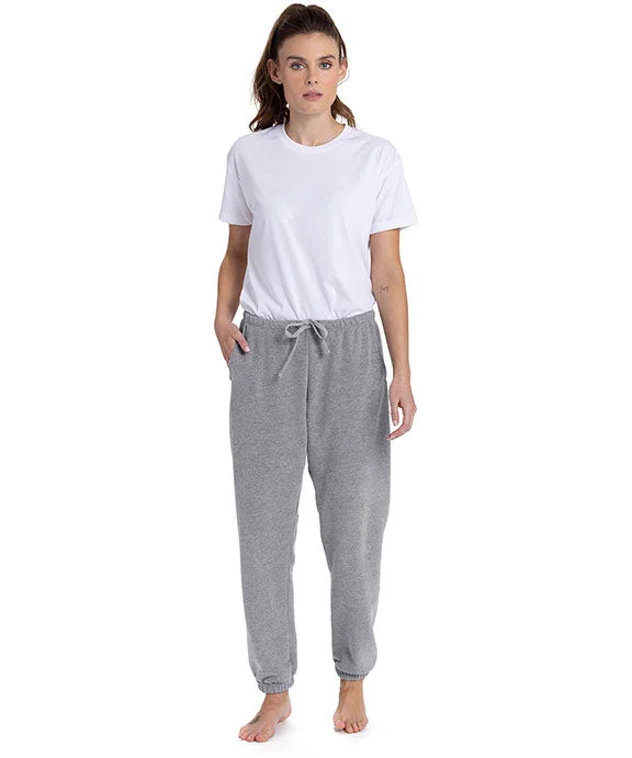 Moisture wicking 9884 - Next Level Ladies Laguna Sueded Sweatpants | Heather Grey