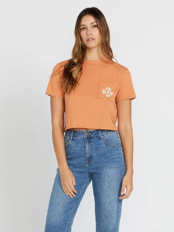 High-quality Styles Pocket Dial Tee - Wild Ginger