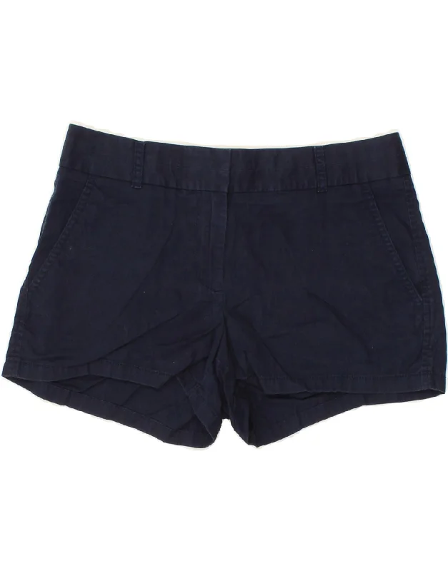 Fashion Expert J. CREW Womens Broken In Chino Shorts US 4 Small W32  Navy Blue Cotton