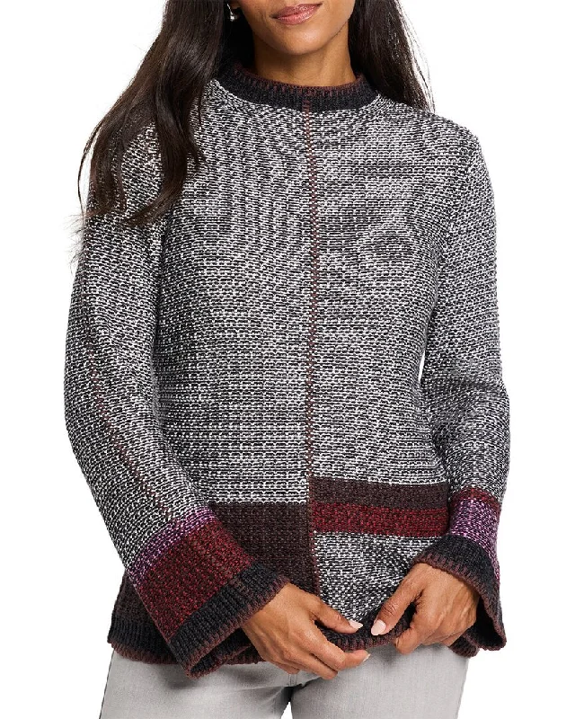 Retro Fashion NIC+ZOE Mixed Up Sweater