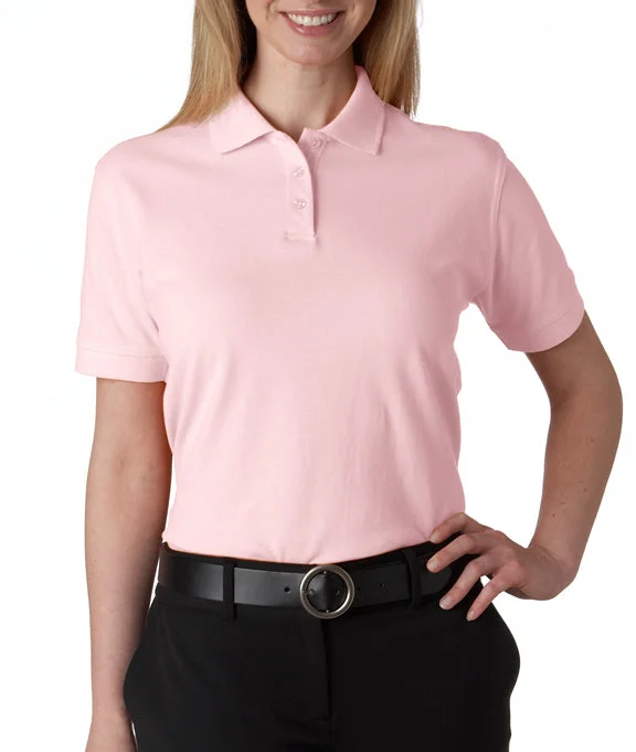 Celebrity Style 8530 - UltraClub Ladies Classic Piqué Polo Shirt | Pink