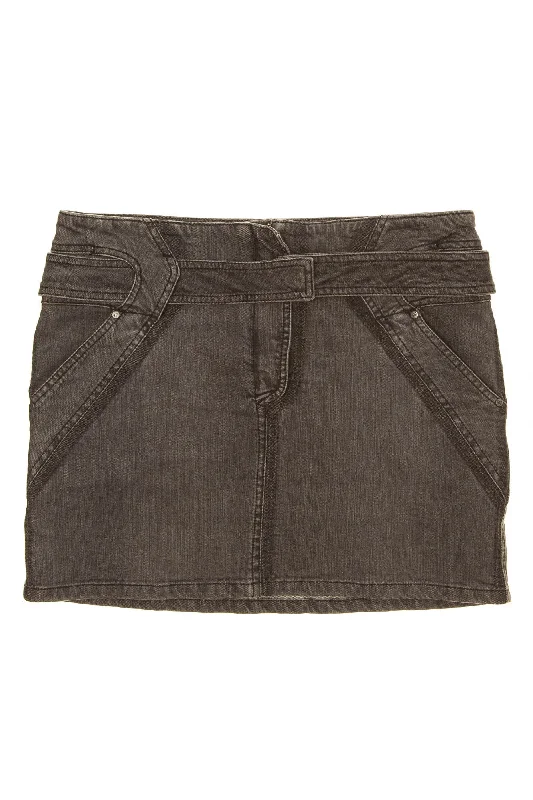 Casual Elegance Stella McCartney - Dark Grey Jean Skirt - IT 42