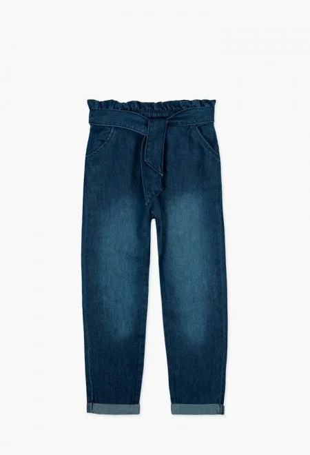 Free And Comfortable Boboli Denim Trousers