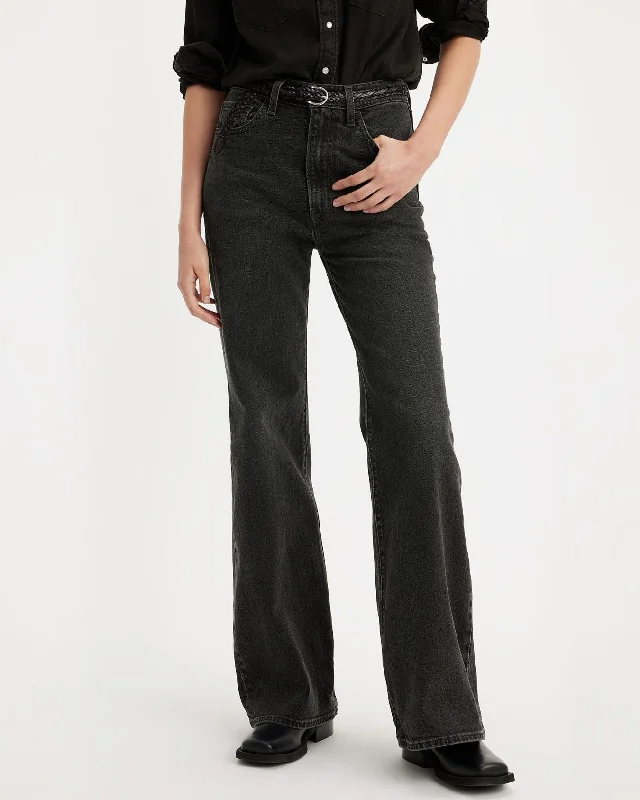 Noble And Elegant Levi's® Womens Ribcage Bells Flared Jeans - On The Town