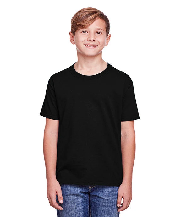 Sports Vitality Style IC47BR - Fruit of the Loom Youth ICONIC™ T-Shirt | Black Ink