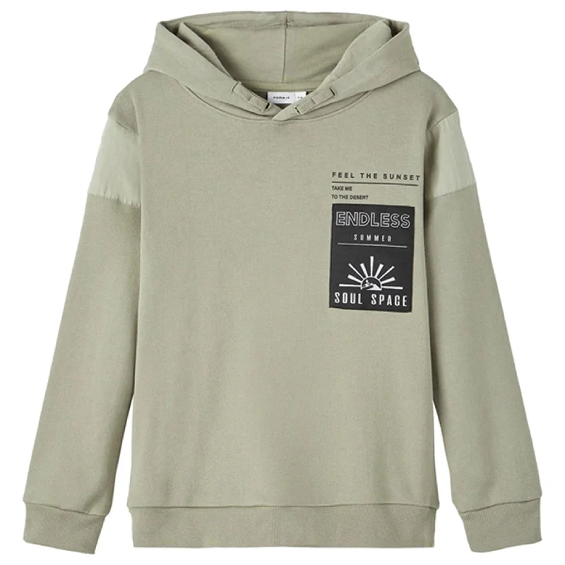 Thin Design Name it Dried Sage Hagnus Loose Sweatshirt
