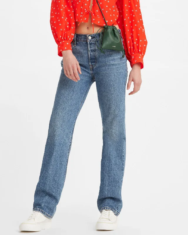 Warm and substantial Levi's® Womens 501 90's Relaxed Straight Fit Jeans - Drew Me In