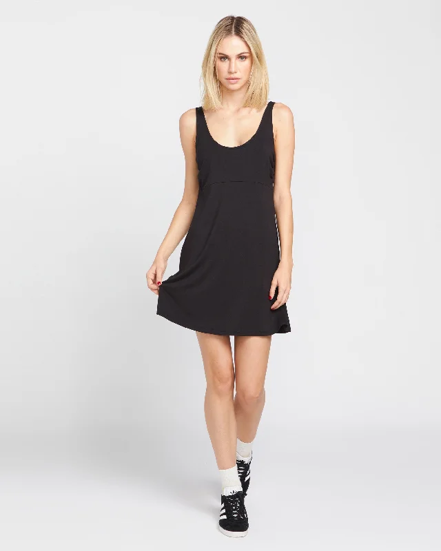 Creative Style Queen Of Nite Dress - Black