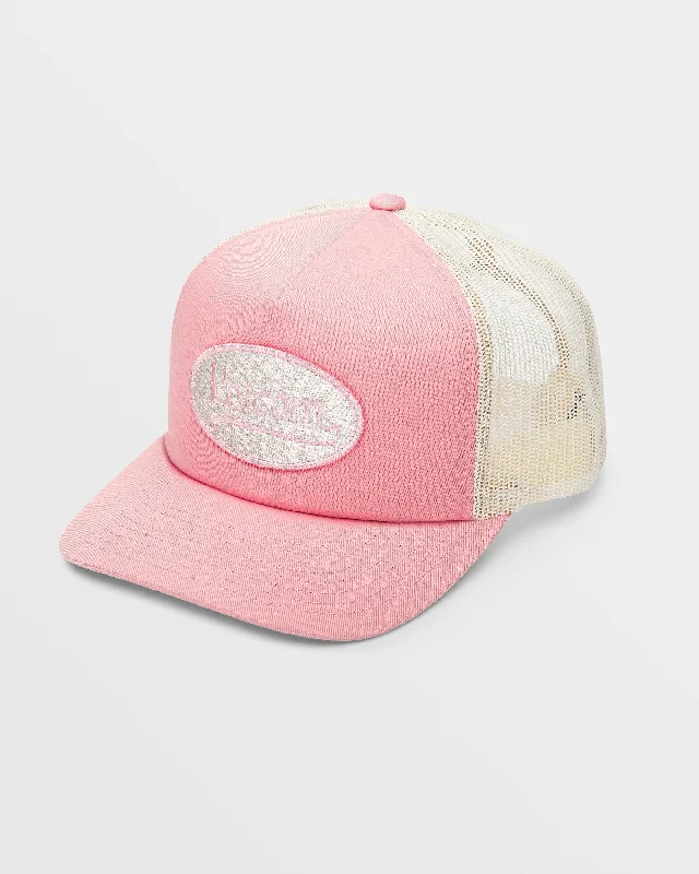 Fashionable and versatile Truly Stoked Trucker - Petal Pink