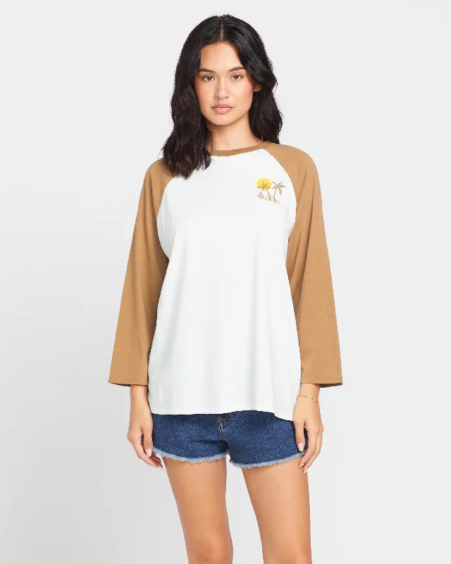 Sports Jacket Pitch It To Me Long Sleeve Tee - Vintage Brown