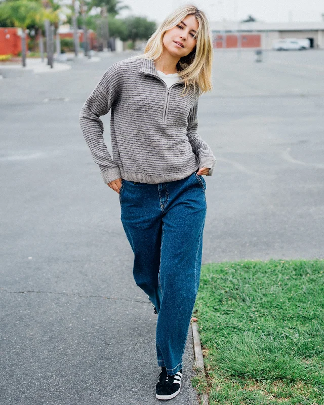 Fashion Style Sun Of Sand Sweater - Dark Grey