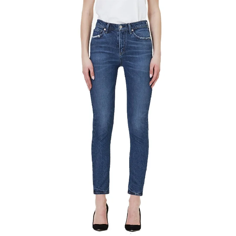Sports Vitality Style Harlow Mid Rise Jeans In Moments