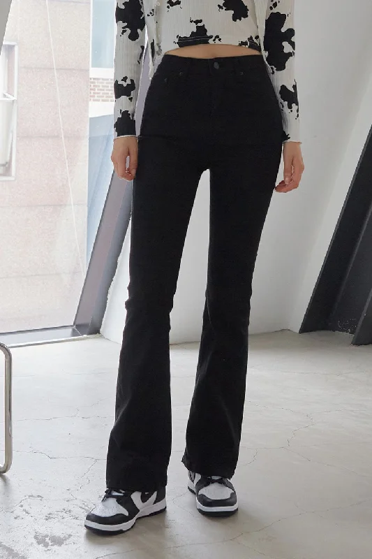 Personalized print Bootcut Pants CM6