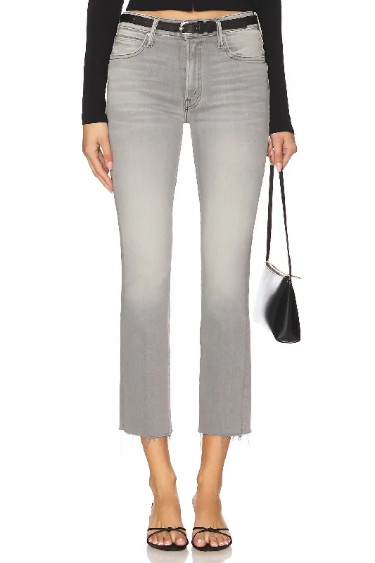 Single-shoulder Neck Design The Rascal Ankle Fray Jeans In Noted