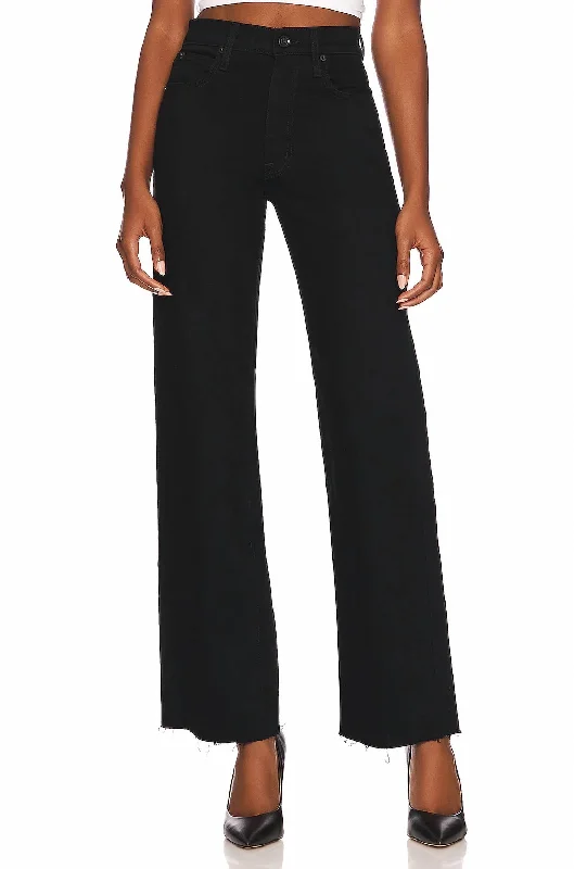 Party Wear Grace High Rise Jeans In Jet Black